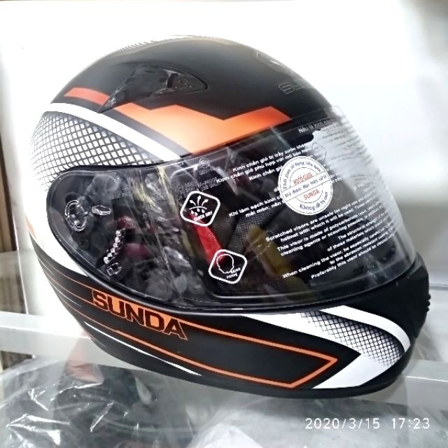 Mũ Bảo Hiểm andes -sunda 2000C | Nón bảo hiểm fullface ANDES-sunda cỡ 57-59cm