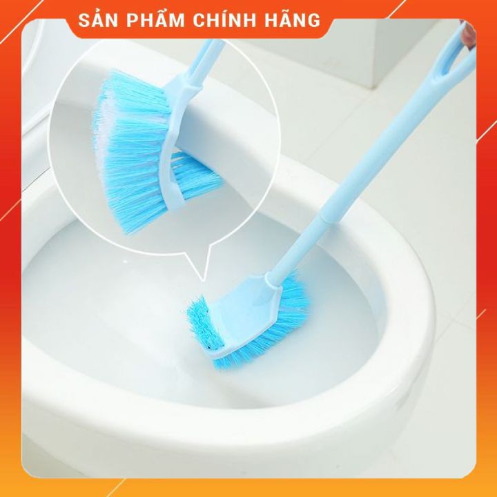 Chổi cọ toilet, nhà vệ sinh 2 đầu⚡️𝐅𝐑𝐄𝐄 𝐒𝐇𝐈𝐏⚡️Cọ bồn cầu thông minh 2 đầu