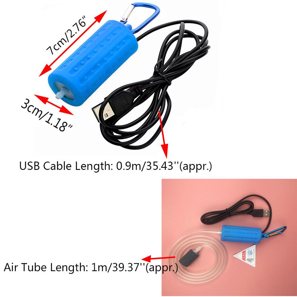 Máy Bơm Oxy Tiết Kiệm Năng Lượng Cho Bể Cá Cổng USB