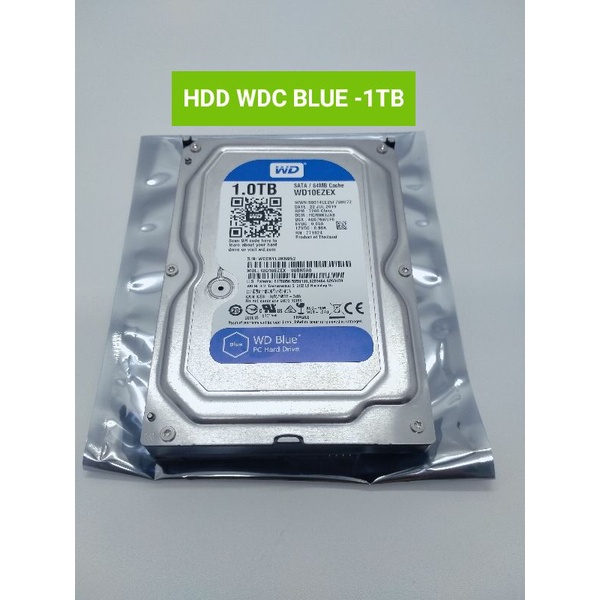 1Tb Ổ cứng WDC màu xanh dương / HDD INTERNAL NEW 0 DAYS WDC BLUE SATA 3.5 Inch