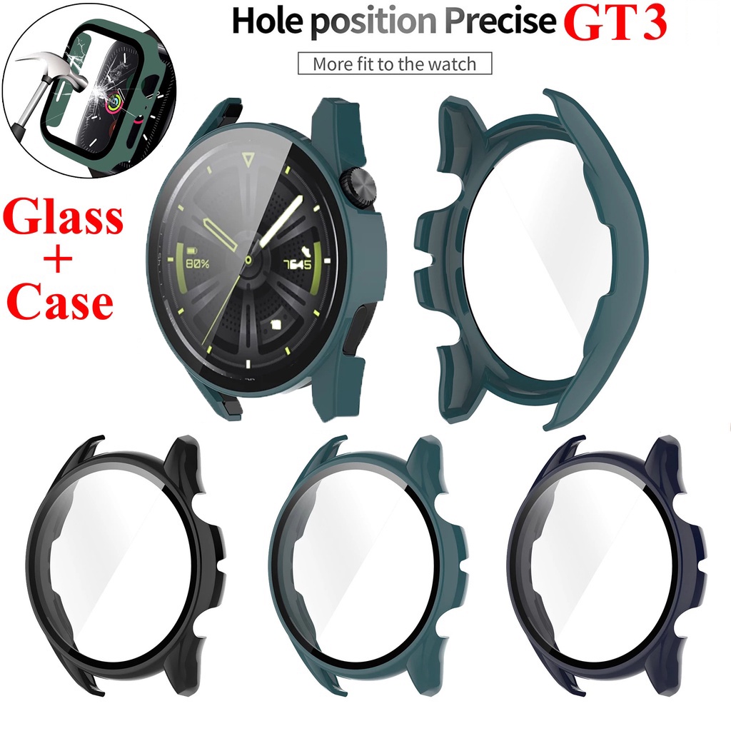 Ốp Bảo Vệ Mặt Đồng Hồ Thông Minh Huawei Watch GT 3 46mm 2 GT3 Pro 42mm GT2 Pro PC+
