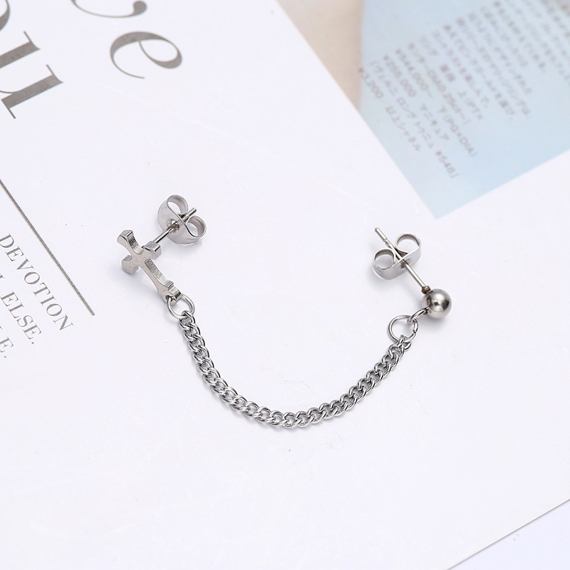 Khuyên titan thánh giá ft bi xích cá tính