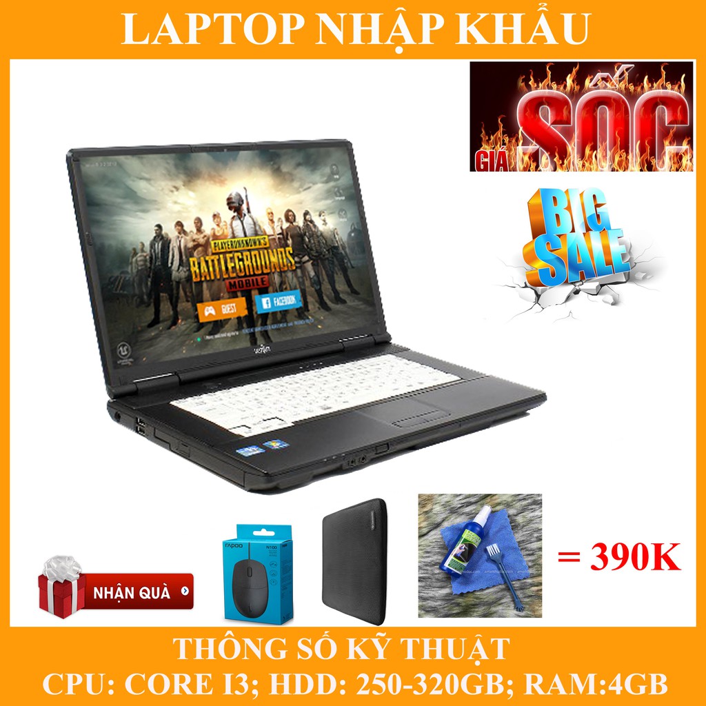 Máy tính xách tay nhập khẩu, siêu bền, chơi game online bảo hành phần mềm 12 tháng. | BigBuy360 - bigbuy360.vn