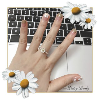 [HOT TREND] NHẪN BẠC THÁI 92.5 CÚC HỌA MI DAISY
