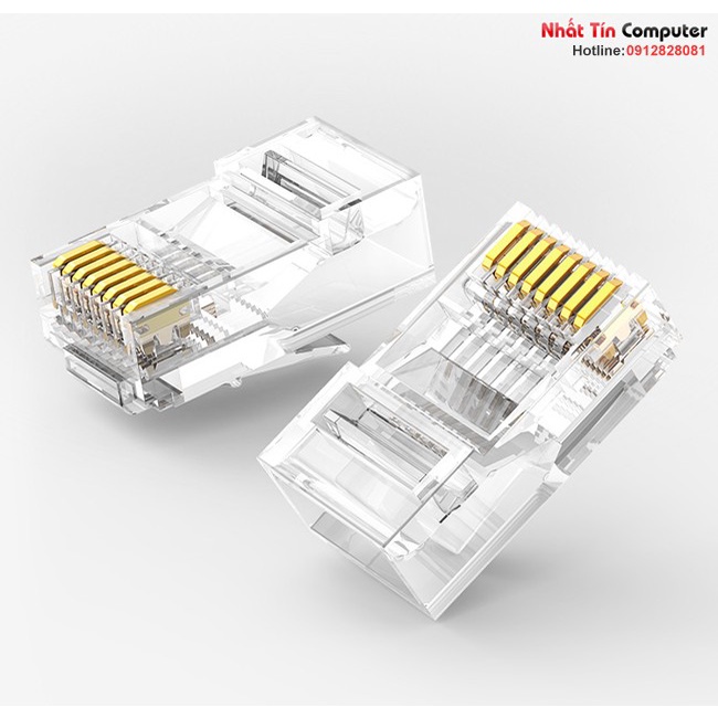 Hạt mạng RJ45 Cat6 chính hãng Ugreen cao cấp