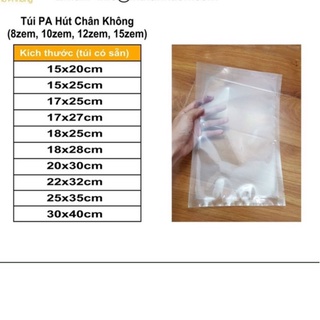 Túi hút chân không PA/PE, Túi PA/PE hút chân không đựng thực phẩm 1kg TRUNGTHANH 83272021