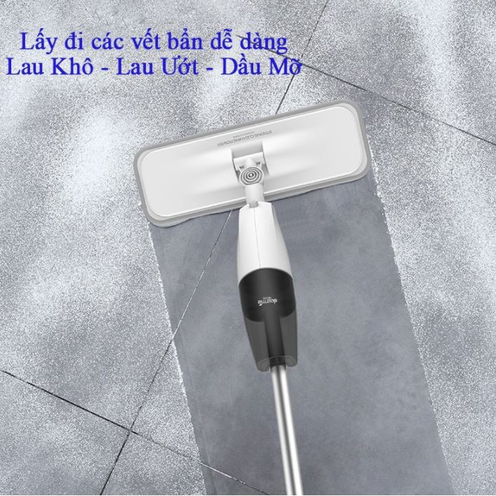 Cây Lau Nhà Phun Nước Deerma TB500 Water Spray Mop (Chổi lau nhà phun nước) - Hàng Chính Hãng  - GShop