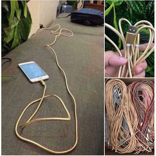 Dây sạc iphon dài 2m.