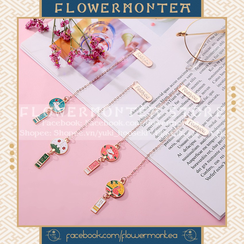 Thẻ Đánh Dấu Sách | Bookmark Dây Kim Loại - Chuông Gió 02