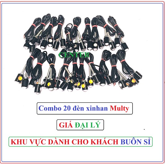 [ Giá Đại Lý ] Combo 20 cặp đèn xinhan multy Giá Tốt