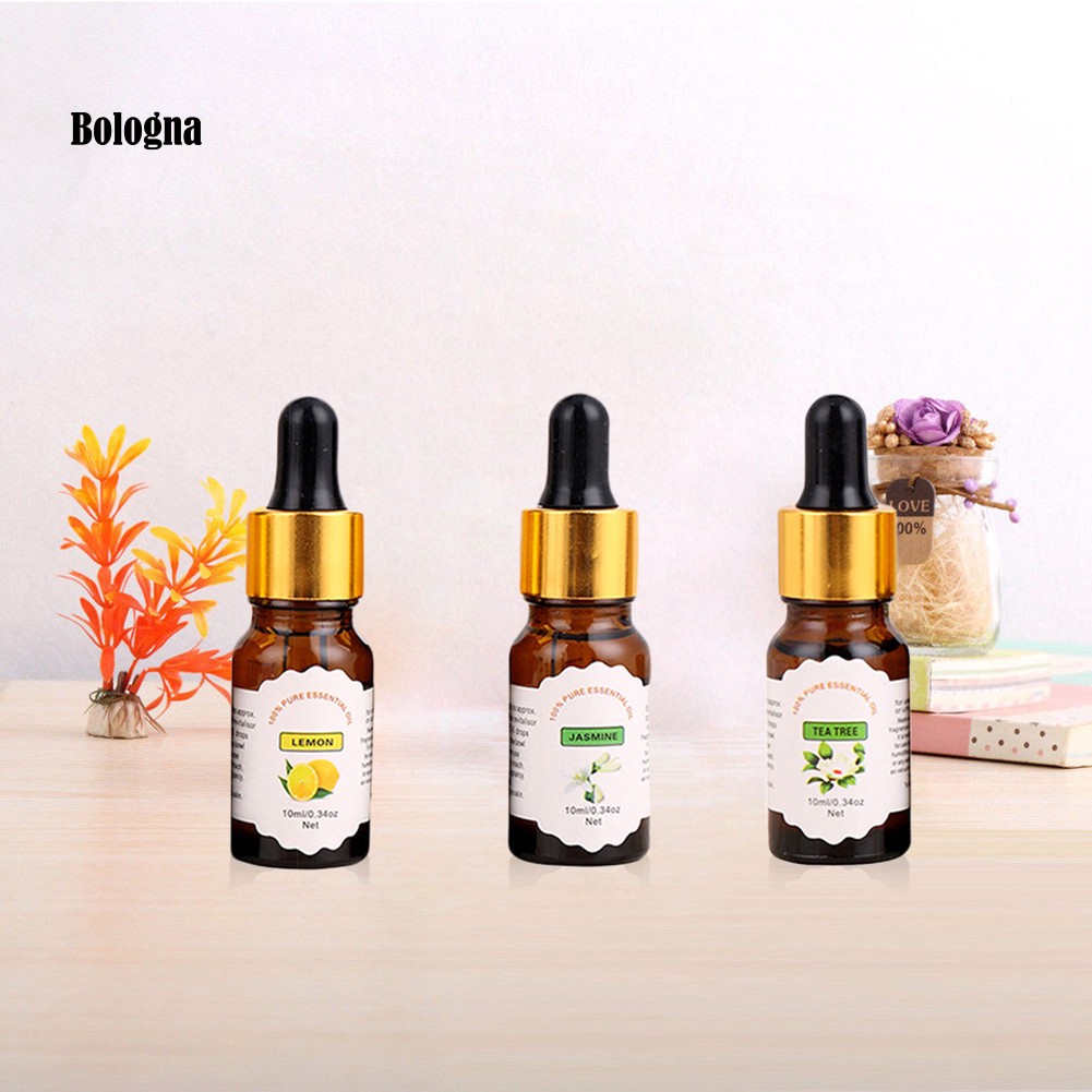 ✅10ml/Bottle Fruit Plant Essential Oil Aromatherapy for Fragrance Lamp Humidifier