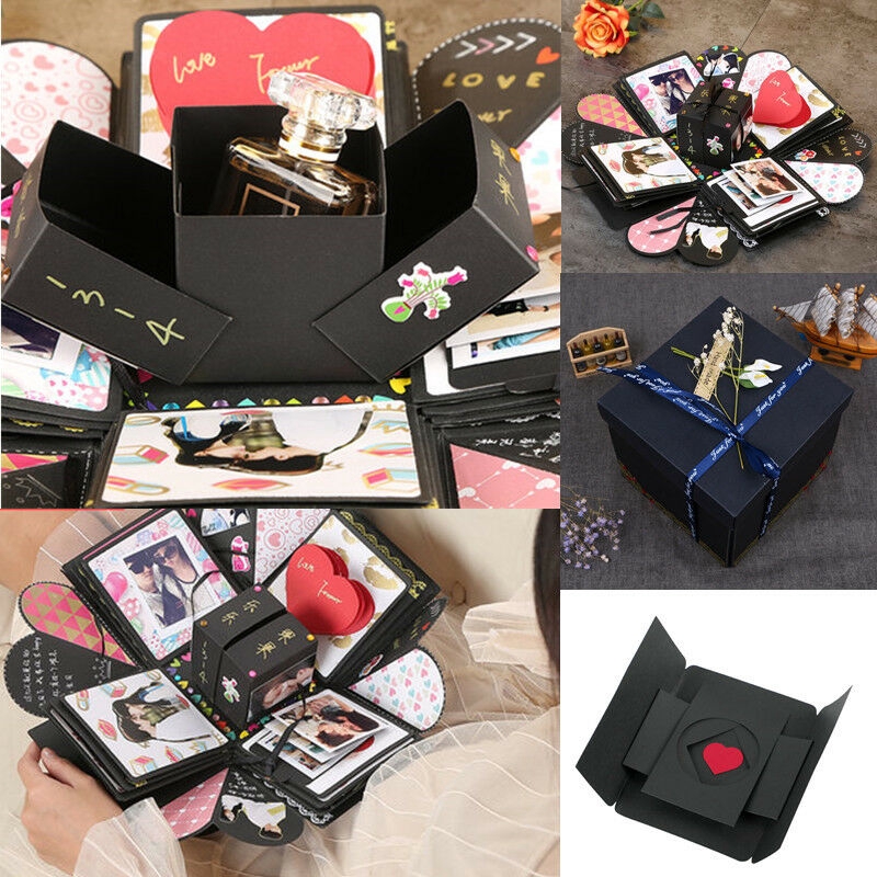 Album lưu giữ hình kỷ niệm thiết kế dạng gập DIY cao cấp