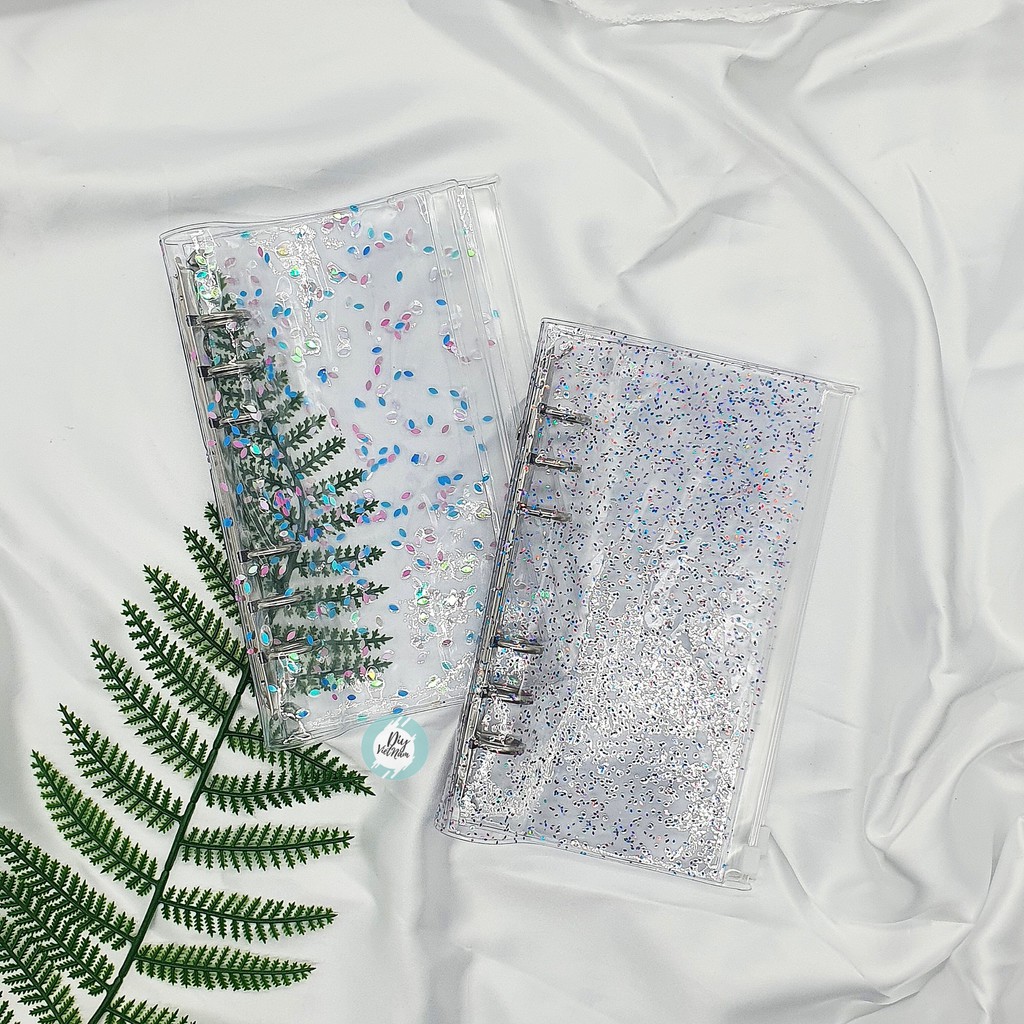 VỎ PLANNER TÚI ZIP SPARKLE A6