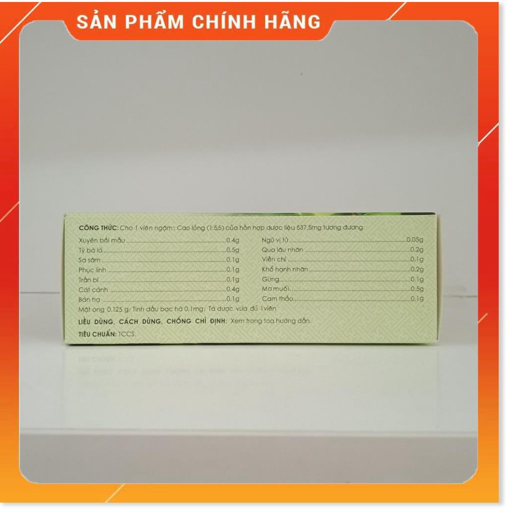 Viên ngậm Bảo Thanh hộp 20 viên