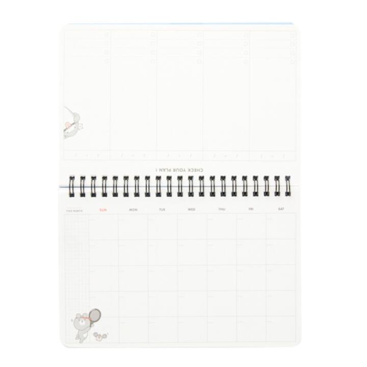 Sổ Dùng Lập Kế Hoạch Hàng Tuần ARTBOX Hàn Quốc Bìa In Hình Boss Kiểu Viết Ngang