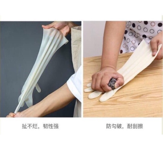 Găng tay cao su rửa chén bát, găng tay cao su hình hươu đa năng siêu dai, siêu bền, siêu mềm