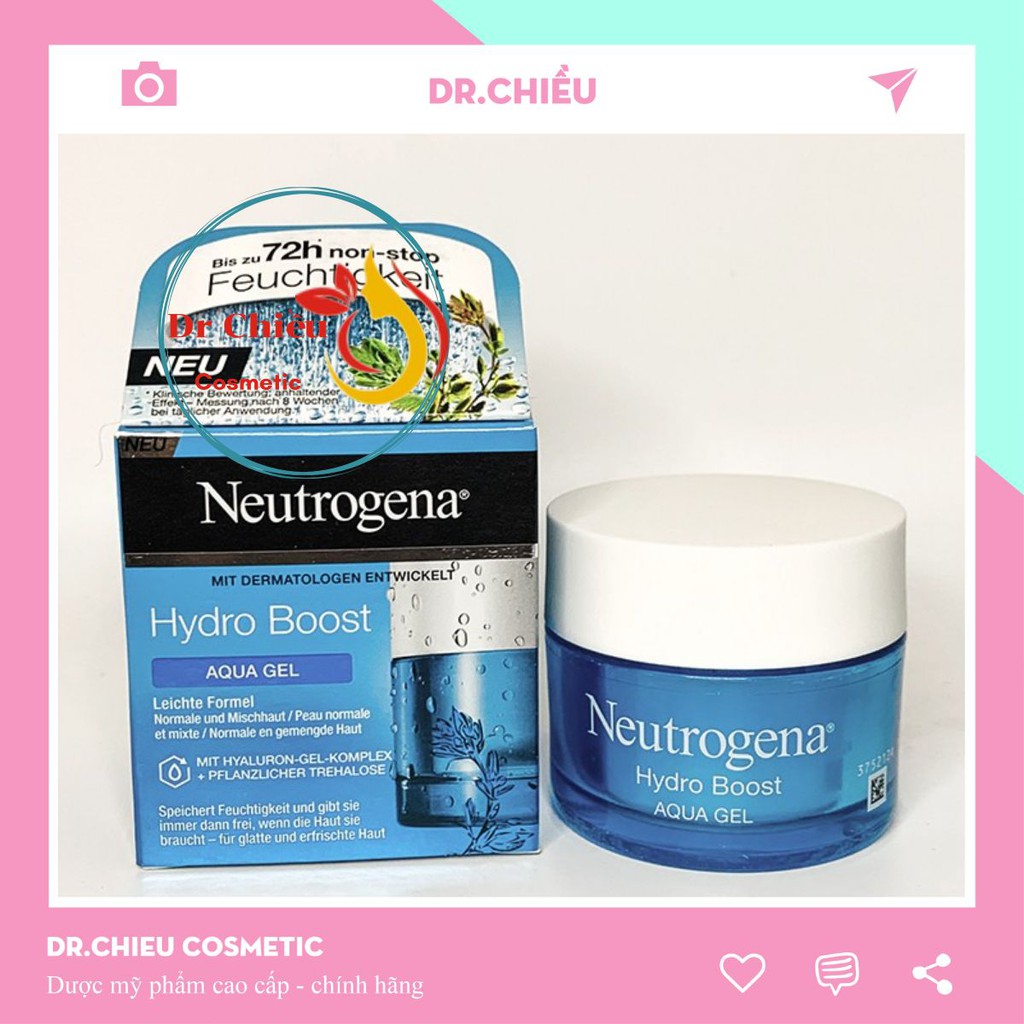 ⚜️CHÍNH HÃNG ⚜️ Kem dưỡng Neutrogena Water Gel - Gel Cream -Water-gel (da dầu)