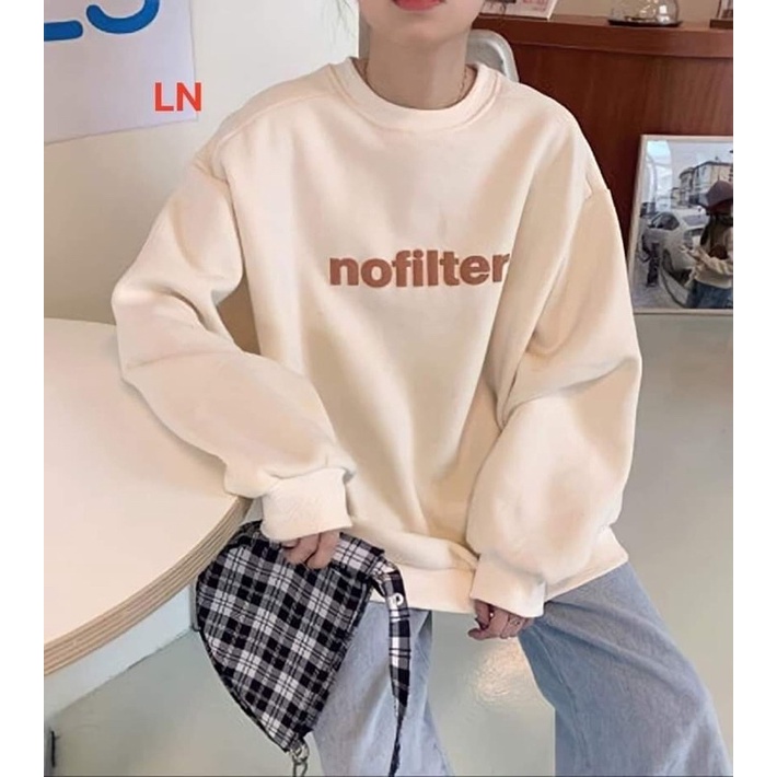 Áo nỉ bo nofirlter LN11