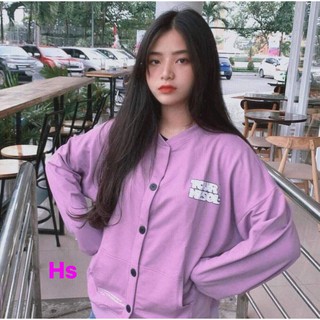 Áo khoác cardigan tím bigsize_hs4347