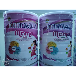 Sữa mẹ bầu KODOMILK 900g Vị Socola và hương Vani