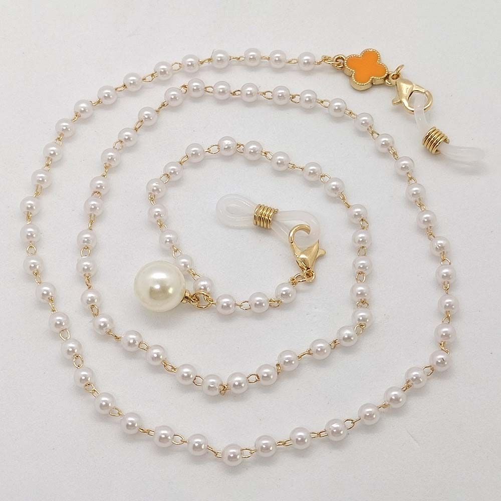 Dây đeo mắt kính BACK2LIFE đính ngọc trai bảo vệ chống mất