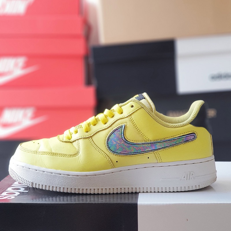 Giày Nike Air Force 1 Low Yellow Pulse, size 40, real 2hand