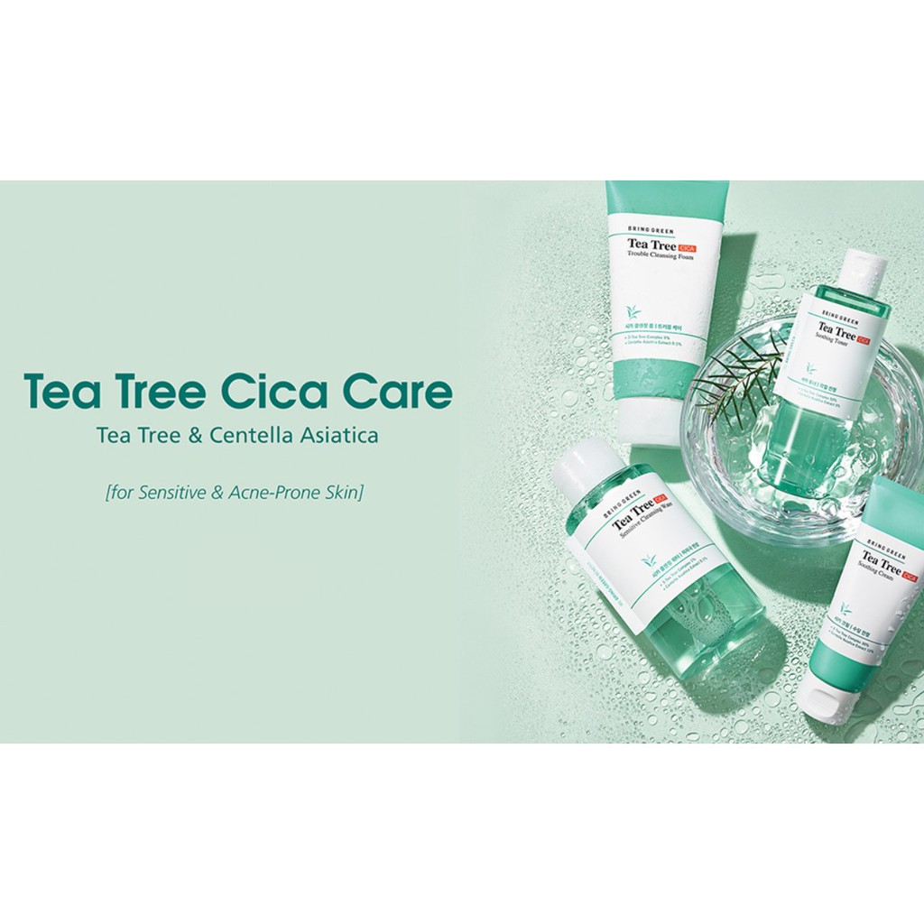 Nước tẩy trang Bring Green Tea Tree Cica Sensitive Cleansing Water 500 ml