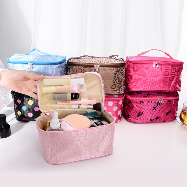SG - Túi đựng mỹ phẩm chống nước, đồ trang điểm cá nhân makeup ( Lians )