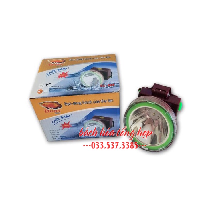 Đèn pin đội đầu chống nước, đèn đeo đầu siêu sáng KL 669