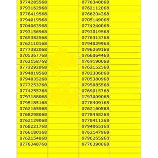 Sim đẹp giá rẻ chỉ có 89k / sim