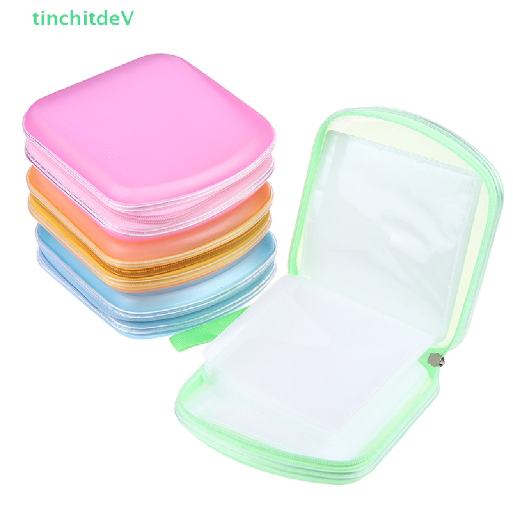 Túi Đựng Đĩa CD DVD 40 Ngăn Có Khóa Kéo Tiện Dụng