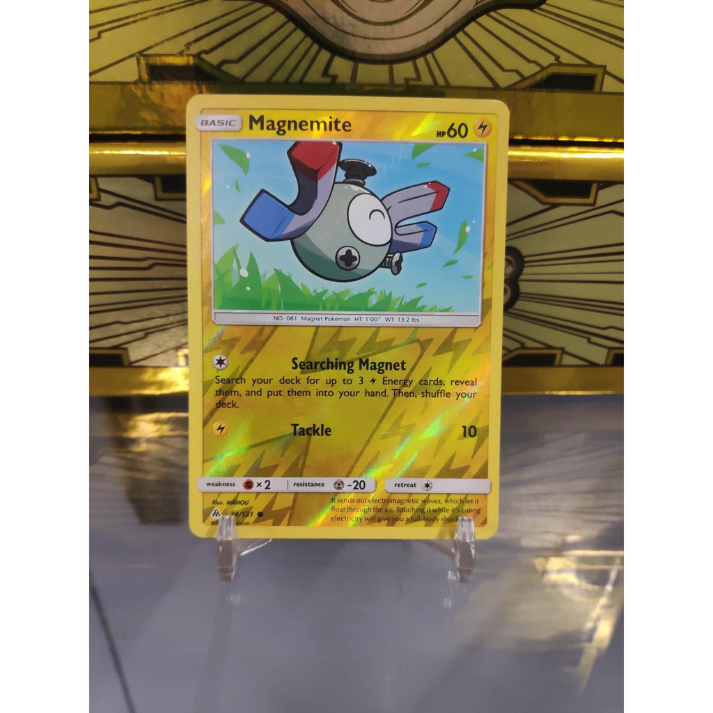 [ Dưa Hấu Yugioh ] Lá bài thẻ bài Pokemon Magnemite
