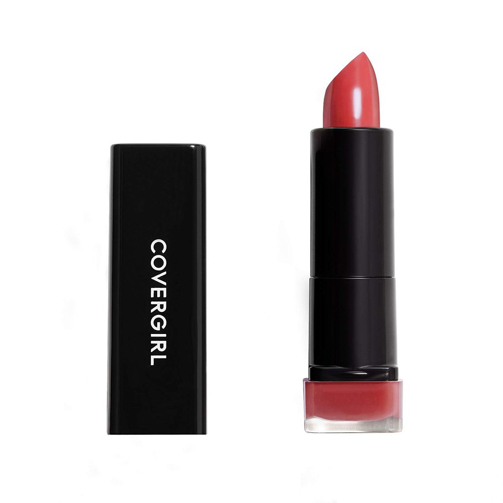 Son kem nữ cao cấp authentic COVERGIRL Exhibitionist Lipstick Demi-Matte 445 Just Saying 3.5g (Mỹ)