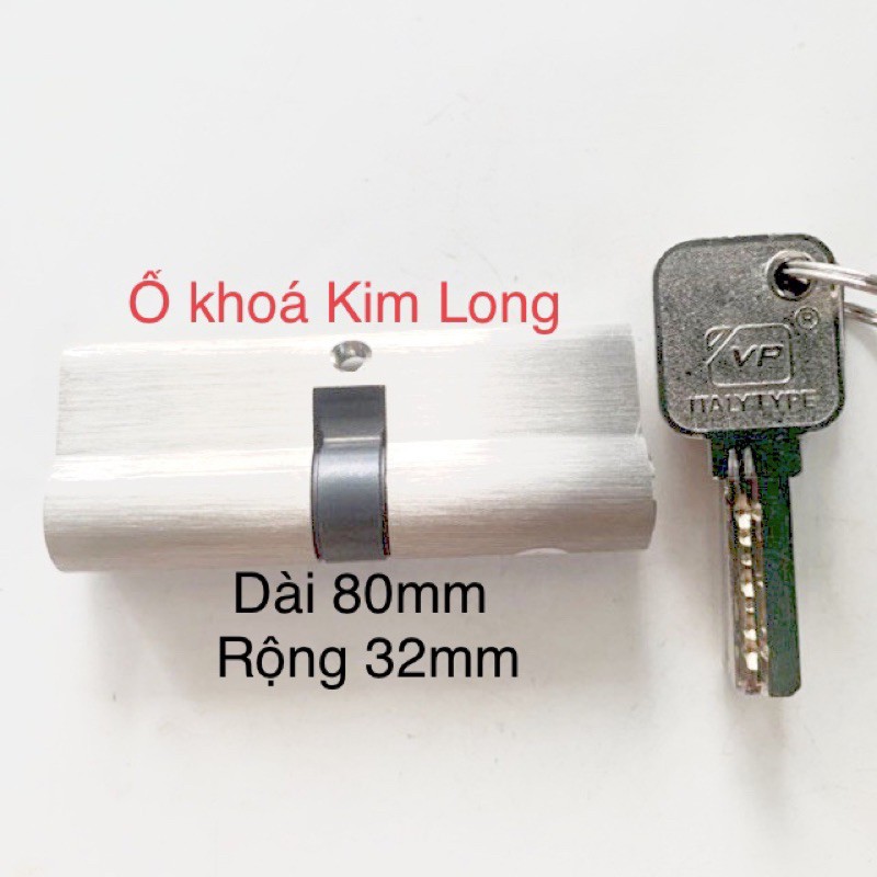Ruột khoá 80mm VP chính hãng rộng 32mm dài 80mm