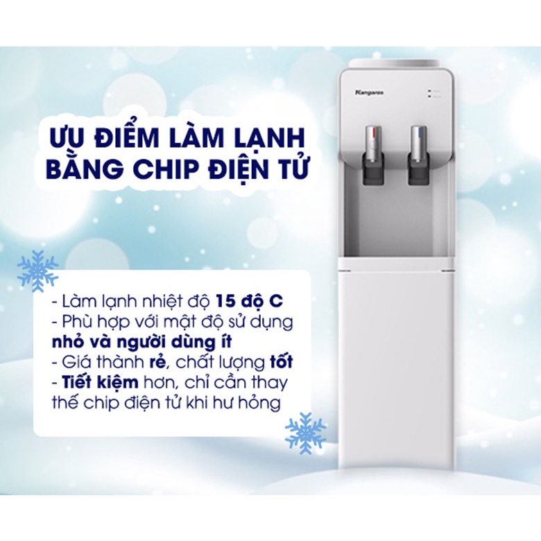 [Mã BMBAU300 giảm 7% đơn 499K] Cây nước nóng lạnh úp bình Kangaroo KG53A3 - Hàng chính hãng bảo hành 12 tháng