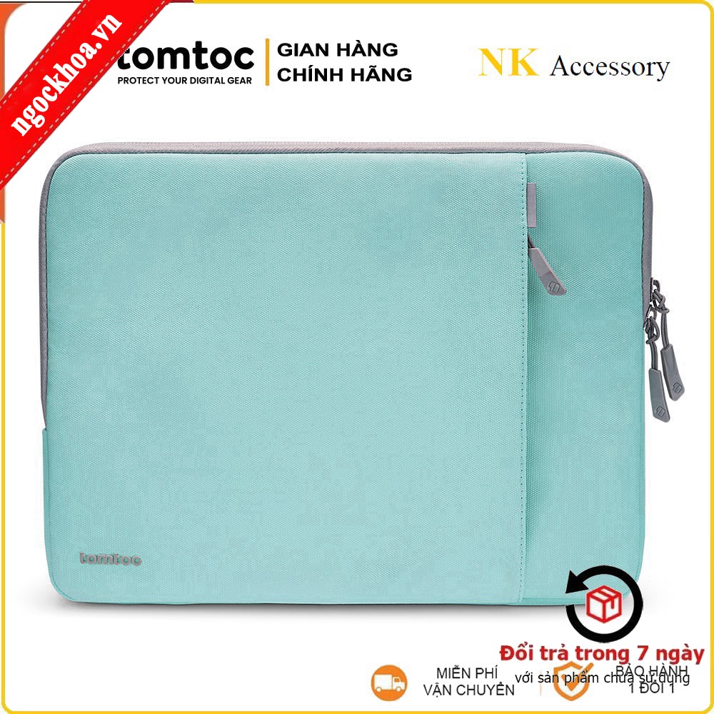 TÚI CHỐNG SỐC TOMTOC Protective Macbook Air/Pro 13inch” New Light Blue (A13-C02B)0