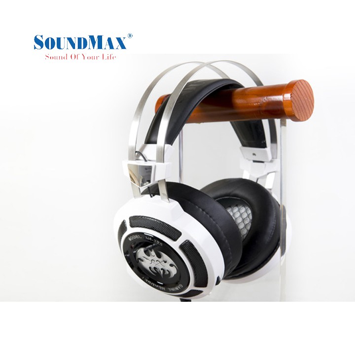 [Mã SKAMPUSHA7 giảm 8% đơn 250k]Tai nghe Soundmax AH323 (Đen)-Hàng Chính Hãng