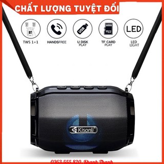 Loa bluetooth kisonli led-904 tws kết nối cùng lúc 2 loa - bảo hành 12 tháng