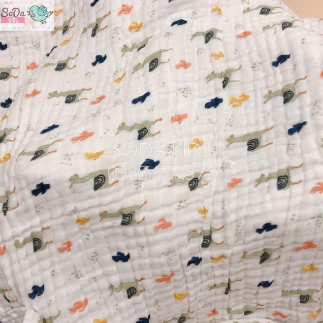 XẢ KHO KHĂN TẮM XÔ 6 LỚP NHĂN 110x110CM