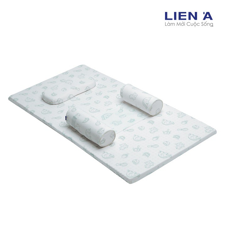 Đệm cao su em bé Liên Á Bambino- cao 2cm