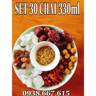 COMBO Tuyết Yến Nhựa Đào Kỷ Tử Long Nhãn Hồng Táo