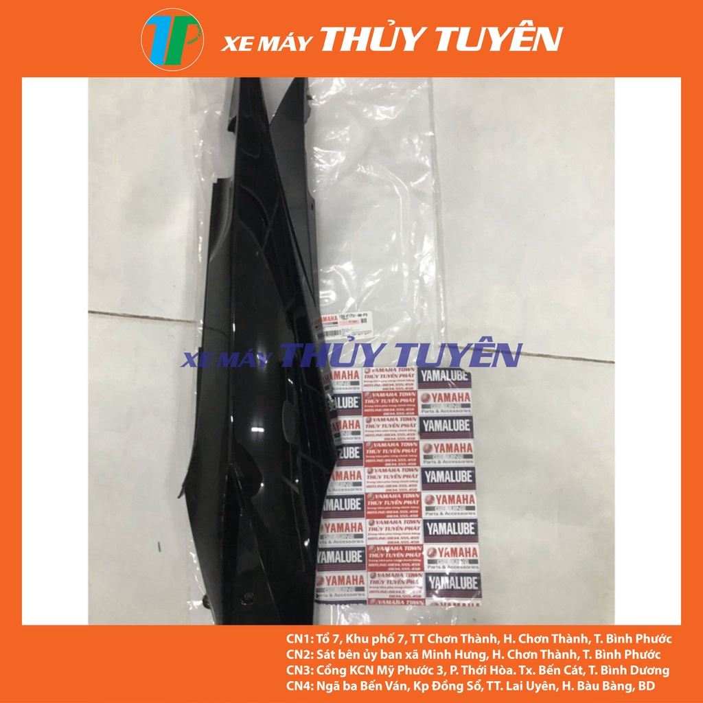 Ốp sườn đen bóng ex 135 năm 2006 -2010 chính hãng yamaha Dàn áo exciter 4 số