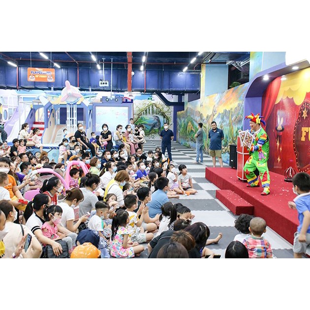 Hà Nội [E-Voucher] Vé vào cổng khu vui chơi Kidszone và công viên khủng long tại Funny Kids - áp dụng Thứ 2 - Thứ 6