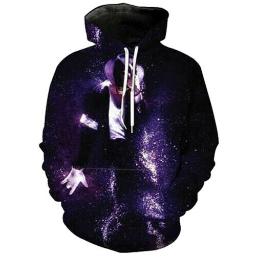 Áo Hoodie Harajuku In Hình Michael Jackson 3d Cho Nam Nữ