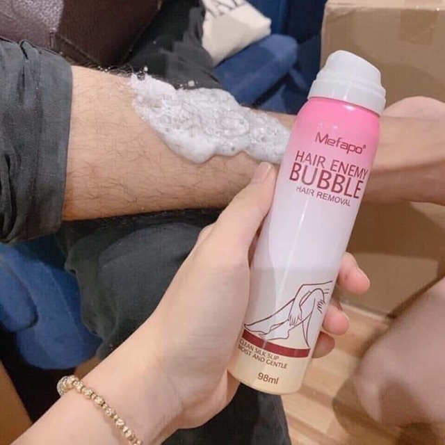 Xịt Tẩy Lông Mefapo Hair Enemy Bubble