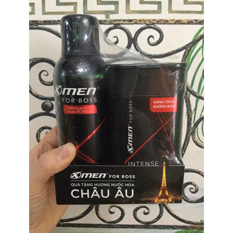 XỊT NƯỚC HOA XMEN 150ml TẶNG DẦU GỘI TRỊ GIÁ 31k