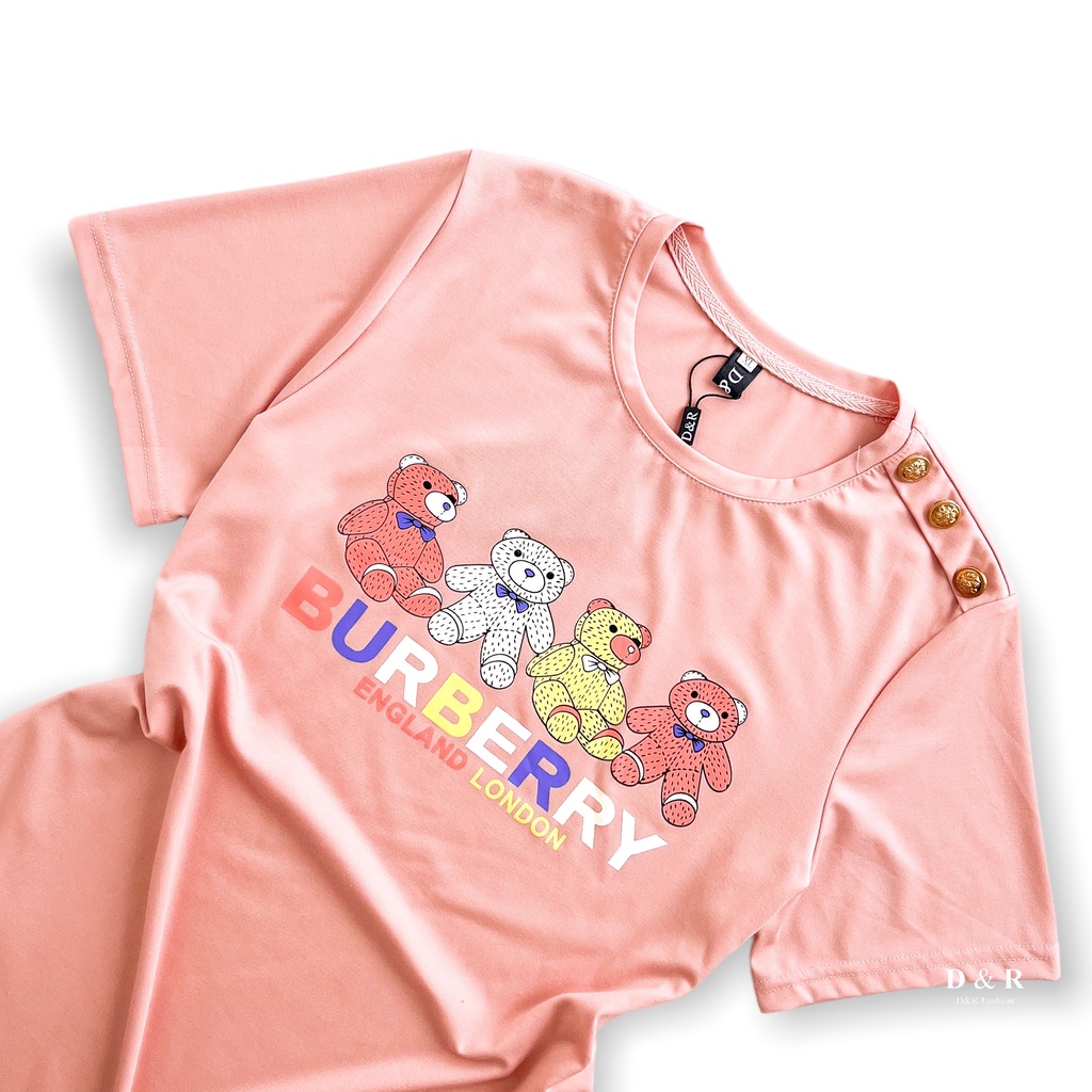 Đầm thun suông bigsize đuôi cá họa tiết BBR Quảng Châu cao cấp D&R Fashion D015