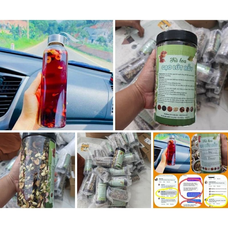 Trà Hoa gạo lứt rẫy