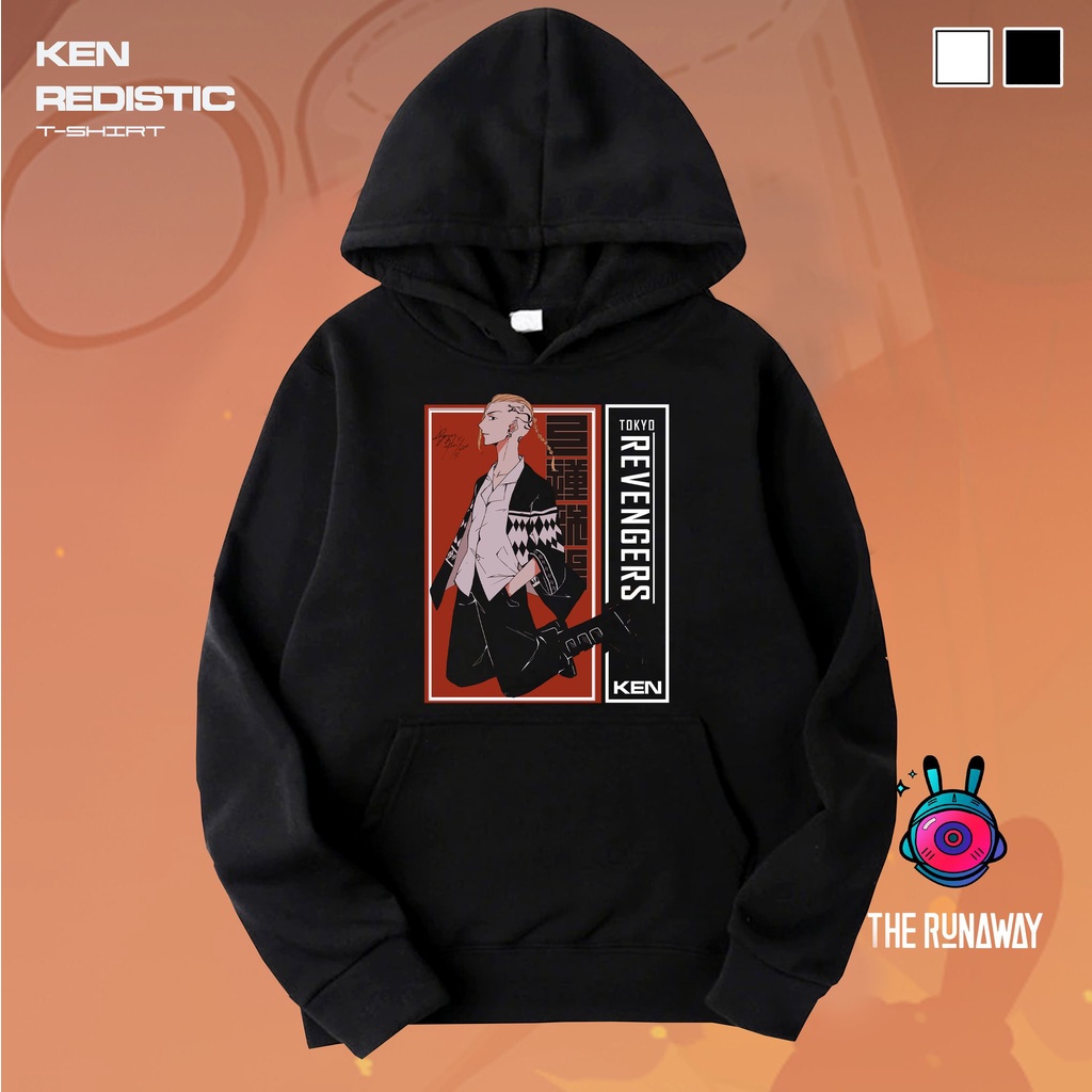 Áo Hoodie Tokyo Revengers: Ken Redistic Nam / Nữ by The Runaway