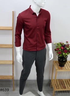[69K] ÁO SƠ MI LỤA NAM CÔNG SỞ CAO CẤP CÓ SIZE XXL